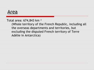 Geography of france | PPT