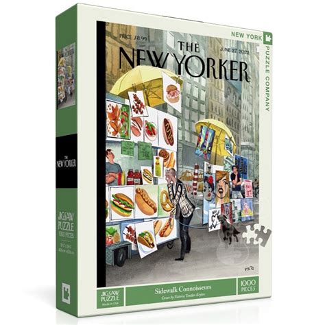 New York Puzzle Co The New Yorker Sidewalk Connoisseurs Puzzle