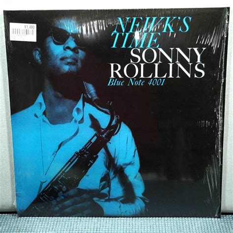 Yahoo オークション LP 米 Sonny Rollins Newk s Time Blue Note BLP