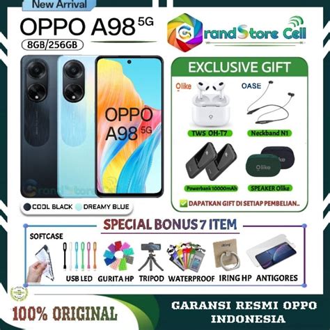 Jual OPPO A98 5G NFC RAM 8 256 GB OPPO A 98 5G NFC RAM 8 256 GB