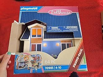 Playmobil Maison Transportable Dollhouse Avec Trois