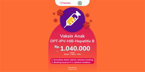 Buat Janji Tindakan Medis Prosedur Medis Perawatan Medis Vaksin Anak