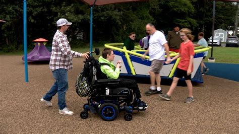 An adaptive playground makes it fun for everyone