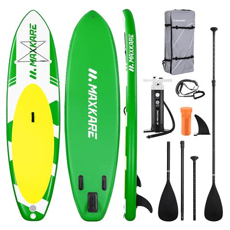 MaxKare Inflatable Paddle Board SUP Stand Up Paddle Board 6 inches ...