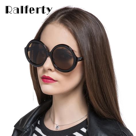 Buy Ralferty Big Oversized Round Sunglasses Women Men