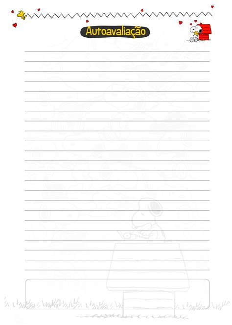 Caderno Planejamento Professor 2023 Snoopy Autoavaliacao Fazendo A