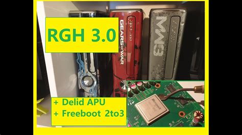 Rgh Trinity Howto Freeboot To Delid Youtube