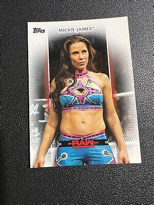 2017 Topps WWE Women S Division R21 Mickie James EBay