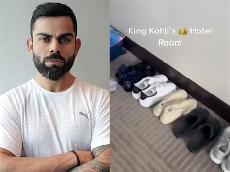 Watch Virat Kohli Posts Leaked Video Of His Hotel Room Sports Video