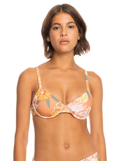 Roxy Love Rib The Muse Underwire Bikini Top Roxy