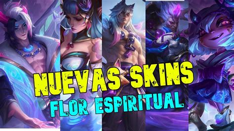 Nueva Skin Flor Espiritual Darius Soraka Tristana Sett