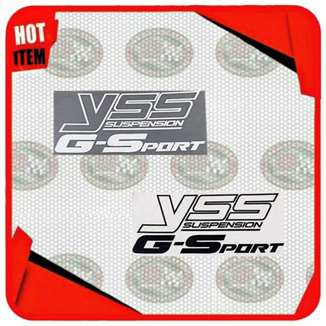 Jual Stiker Sticker Tabung Sok Shock Shockbreaker Belakang Logo Yss G