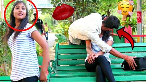 Almost Kissing 🙈 To Cute Girls Prank Gone Romantic Prank In India