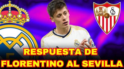 Confirmado La Respuesta De Florentino Al Sevilla Sobre La Cesi N De