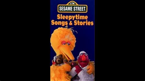 Sesame Street Sleepytime Songs And Stories Vhs