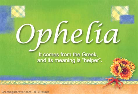 Ophelia Name Meaning - Ophelia name Origin, Name Ophelia, Meaning of ...