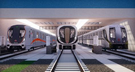 Minecraft Transit Railway On Twitter Three Brand New Shanghai Metro