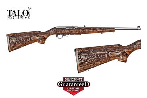 Ruger 1022 22 Lr American Farmer Ii Walnut Engraved 31133 Abide Armory