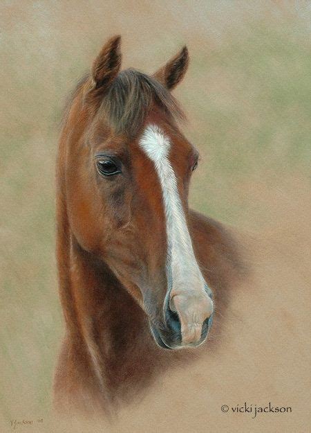 Fine Art Animal Portraits In Pastel Horse Painting