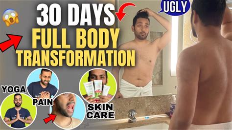 30 Days Full Body Transformation Improve Your Skin Body Quality Life Saving Hacks Look