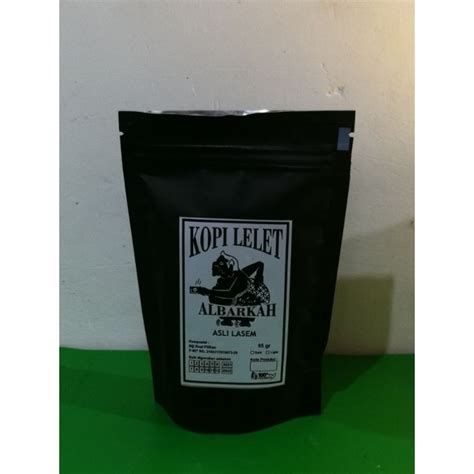 Jual Kopi Lelet Lasem Original Shopee Indonesia