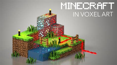 Voxel Art Minecraft Magicavoxel Youtube