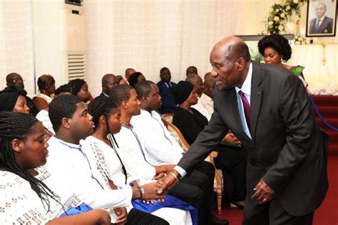 Présentation de condoléances du Vice président de la République Daniel