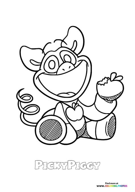 PickyPiggy - Coloring Pages for kids