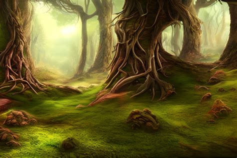 Forest Background Forest Landscape Graphic By Craftable · Creative Fabrica