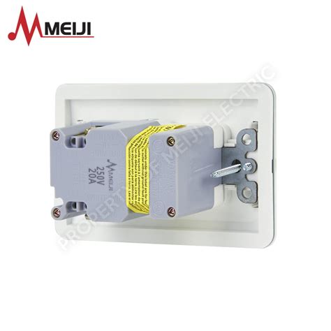 Meiji Ground Fault Circuit Interrupter Duplex Parallel Convenience