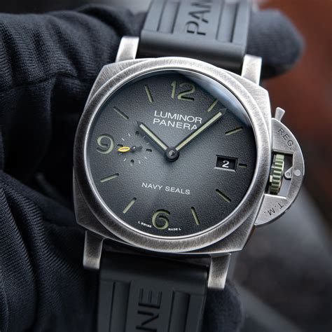 Panerai Luminor Navy Seals Unworn Limited Edition Grey Dial