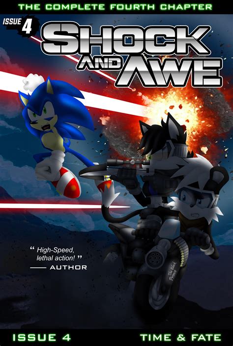 Shock And Awe Issue 4 Time And Fate Cover By Underworldcircle On