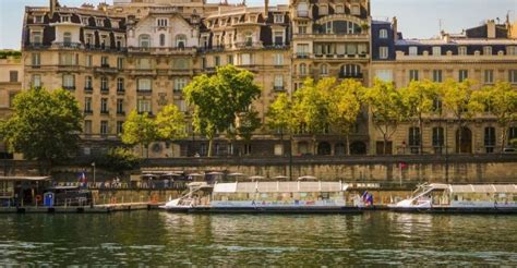 Paris Arc De Triomphe Entry With Seine Cruise Paris France