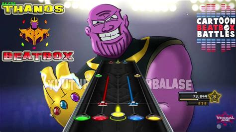 Thanos Beatbox Solo Cartoon Beatbox Battles In Clone Hero Youtube