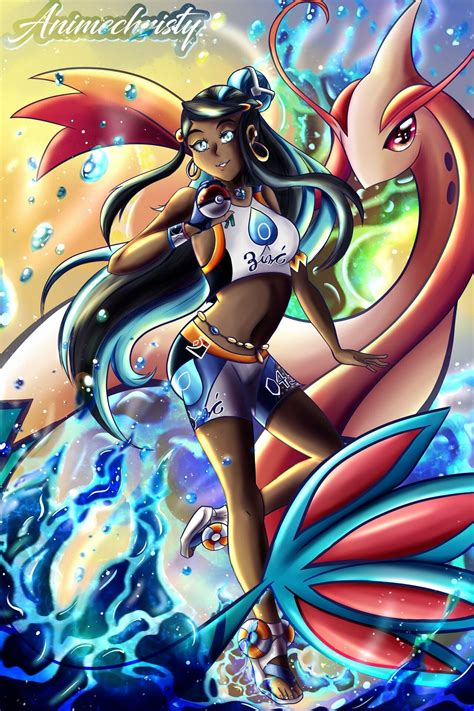 Artstation Nessa And Milotic