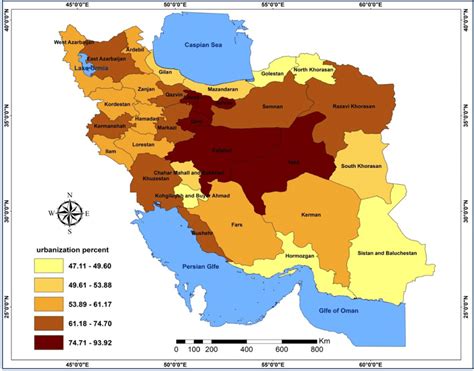 Iran Population 2024 By Urbanization Rate - Neysa Adrienne