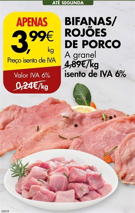 Promoção Bifana em Pingo Doce