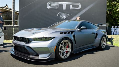 New Hardcore Ford Mustang Gtd Appears At 2023 Monterey Car Week Auto Express