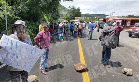 Bloquean Campesinos Tres Horas La Carretera Federal En Taxco Exigen La