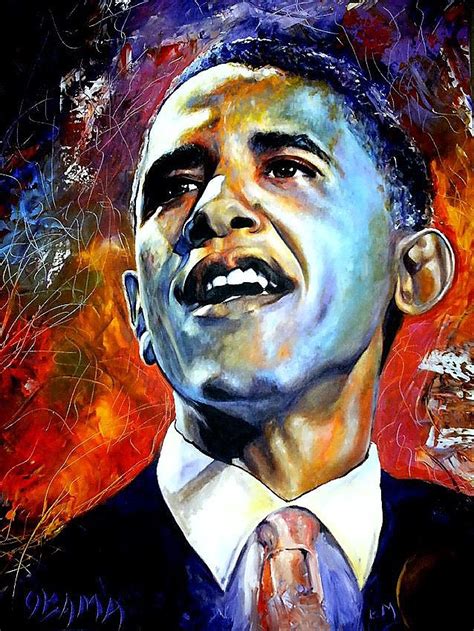 Art Now And Then President Barack Obama Portraits