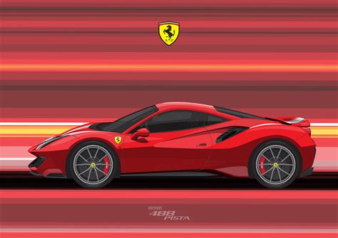 Ferrari 488 Blueprint Ferrari 488 Gtb Spider 2016 Blueprint Vintage