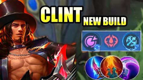 Best One Shot Build And Emblem For Clint Solo Ranked 🔥🔥 Youtube