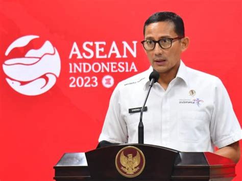 Indonesia Gelar ATF 2023 Sandiaga Uno Buka Peluang Usaha Dan Lapangan