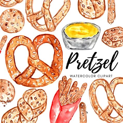 German Pretzel Clipart