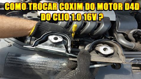 Como Trocar Coxim Do Motor D4D Do Clio 1 0 16v YouTube