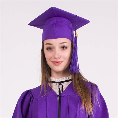 Purple Graduation Robe Purple Graduation Set 14 Sets Gown With Cap