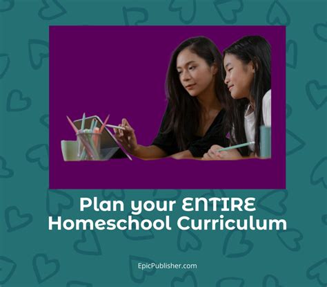 How to plan your homeschool curriculum