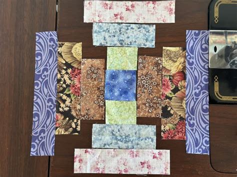 Quickstep Courthouse Steps Quilt Susies Scraps