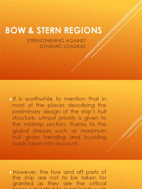 (Week 5) Bow & Stern Regions | PDF | Stern | Ships