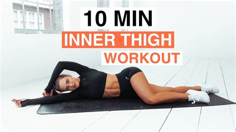 Min Inner Thigh Workout No Equipment Youtube